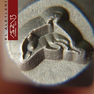 6 mm Yunus Figürlü Metal Damga