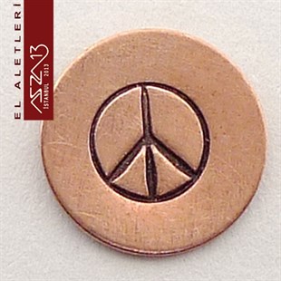 6 mm Özgürlük Figürlü Metal Damga