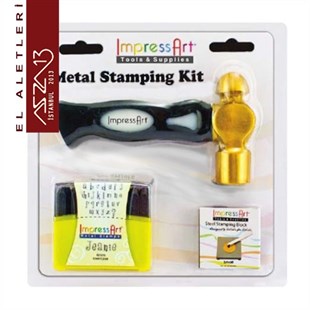 Jeanie Font Küçük Harf Damga Seti, 4 mm