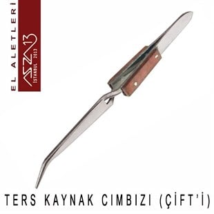 Ters Kaynak Cımbızı (Eğri Uç) / Paket İçeriği 1 Adet