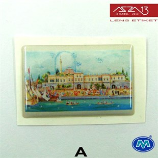 Kendinden Yapışkanlı 25 mm x 39 mm Dikdörtgen Epoxy Etiket (Modes) / Paket İçeriği 2 Adet
