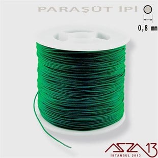 Çağla Yeşil 0,8 mm Paraşüt İp (Bobin 100 metre)