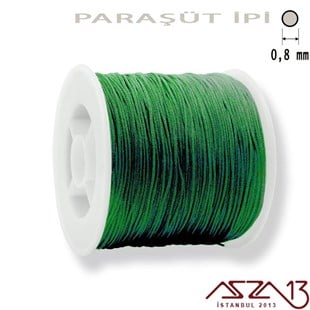 Çağla Yeşil 0,8 mm Paraşüt İp (Bobin 100 metre)