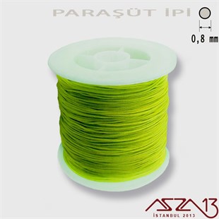 Çimen Yeşil 0,8 mm Paraşüt İp (Bobin 100 metre)