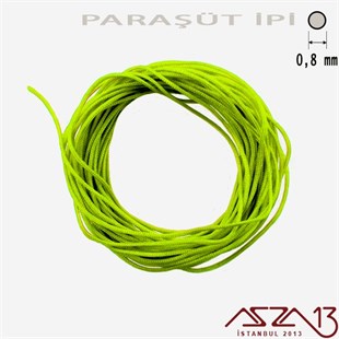 Çimen Yeşil 0,8 mm Paraşüt İp (Bobin 100 metre)