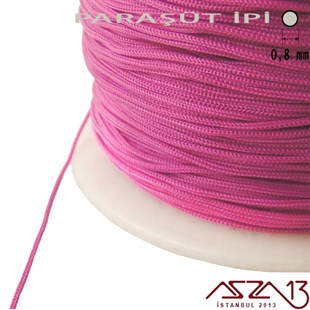 Fuşya 0,8 mm Paraşüt İp (Bobin 100 metre)