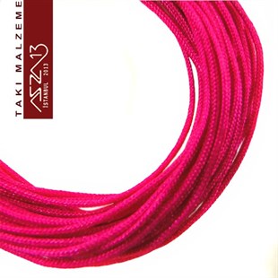 Fuşya 0,8 mm Kalınlıkta Paraşüt İpi / 5 Metre