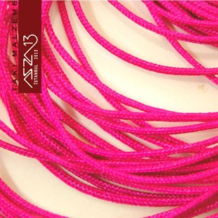 Fuşya 0,8 mm Kalınlıkta Paraşüt İpi / 5 Metre