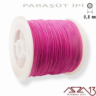 Fuşya 0,8 mm Paraşüt İp (Bobin 100 metre)