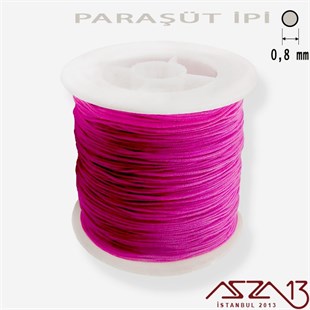 Fuşya 0,8 mm Paraşüt İp (Bobin 100 metre)