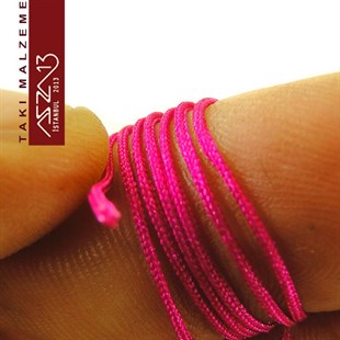 Fuşya 0,8 mm Kalınlıkta Paraşüt İpi / 5 Metre