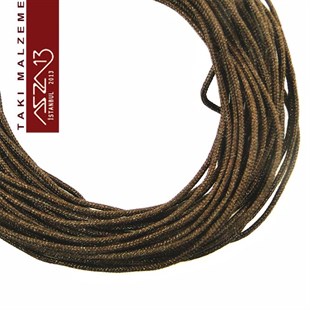 K. Kahverengi 0,8 mm Kalınlıkta Paraşüt İpi / 5 Metre