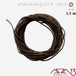 Kahverengi 0,8 mm Paraşüt İp (Bobin 100 metre)