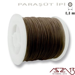 Kahverengi 0,8 mm Paraşüt İp (Bobin 100 metre)