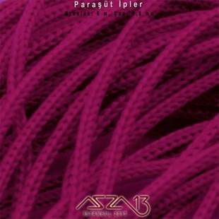 Koyu Fuşya 0,8 mm Kalınlıkta Paraşüt İpi / 5 Metre