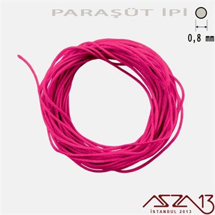 Koyu Pembe 0,8 mm Paraşüt İp (Bobin 100 metre)
