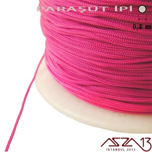 Koyu Pembe 0,8 mm Paraşüt İp (Bobin 100 metre)
