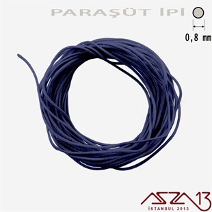 Lacivert 0,8 mm Paraşüt İp (Bobin 100 metre)