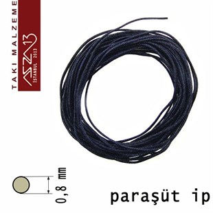 Lacivert 0,8 mm Kalınlıkta Paraşüt İpi / 5 Metre