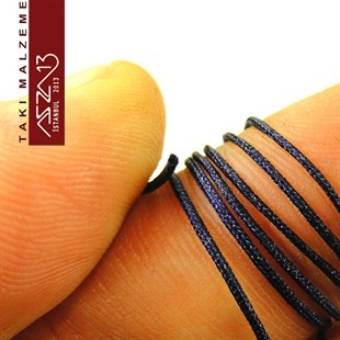 Lacivert 0,8 mm Kalınlıkta Paraşüt İpi / 5 Metre