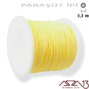 Limon Sarı 0,8 mm Paraşüt İp (Bobin 100 metre)