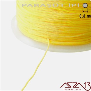 Limon Sarı 0,8 mm Paraşüt İp (Bobin 100 metre)