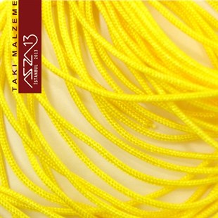 Sarı 0,8 mm Kalınlıkta Paraşüt İpi / 5 Metre
