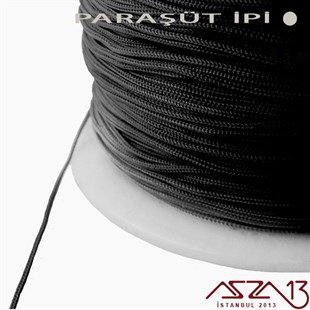 Siyah 0,8 mm Paraşüt İp (Bobin 100 metre)