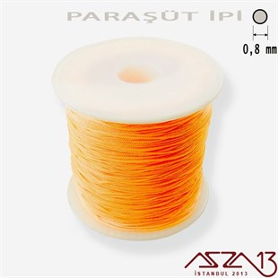 Turuncu 0,8 mm Paraşüt İp (Bobin 100 metre)