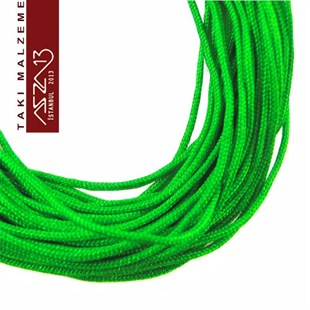 Yeşil 0,8 mm Kalınlıkta Paraşüt İpi / 5 Metre