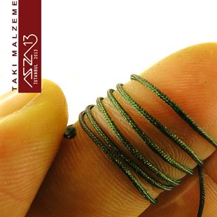 Z. Yeşil 0,8 mm Kalınlıkta Paraşüt İpi / 5 Metre