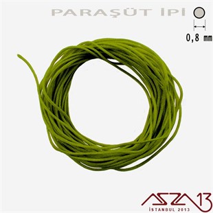 Zeytin Yeşil 0,8 mm Paraşüt İp (Bobin 100 metre)