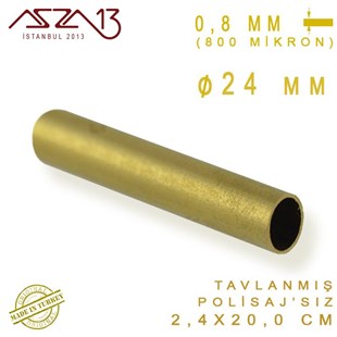 Pirinç Boru (24 mm x 200 mm)