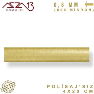 0.8 mm Pirinç Şerit (40 mm x 300 mm)