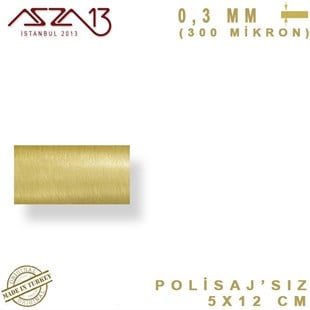 0.3 mm Pirinç Şerit (50 mm x 120 mm)
