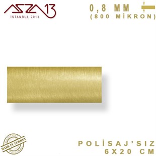 0.8 mm Pirinç Şerit (60 mm x 200 mm)