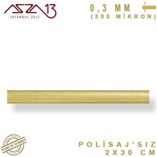 0.3 mm Pirinç Şerit (20 mm x 300 mm)