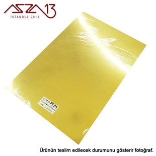 0.3 mm Pirinç Levha (200 mm x 300 mm)