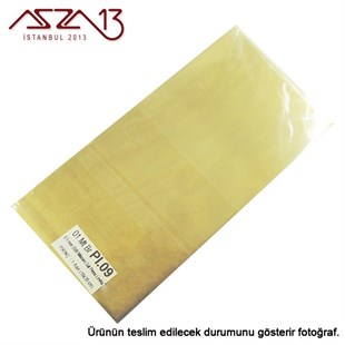 0.5 mm Pirinç Levha (100 mm x 200 mm)