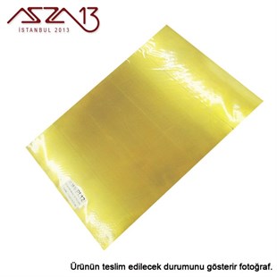 0.6 mm Pirinç Levha (200 mm x 300 mm)