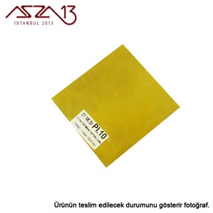 0.5 mm Pirinç Levha (100 mm x 100 mm)