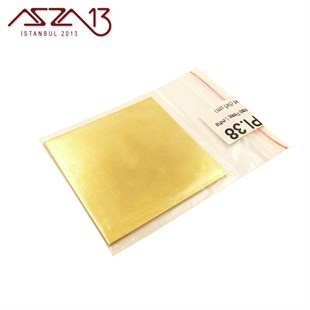 1.0 mm Pirinç Levha [MS63] (50 mm x 50 mm)