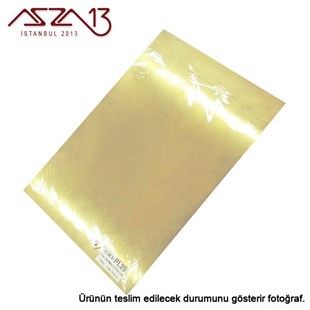 1.0 mm Pirinç Levha (200 mm x 300 mm)
