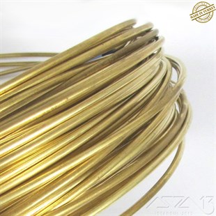Pirinç Yuvarlak Tel / 1,4 mm / 3 Metre