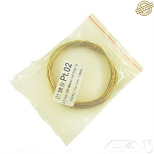 Pirinç Yuvarlak Tel / 0.8 mm / 5 Metre
