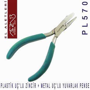 Plastik Düz ve Metal Yuvarlak Uçlu Pense