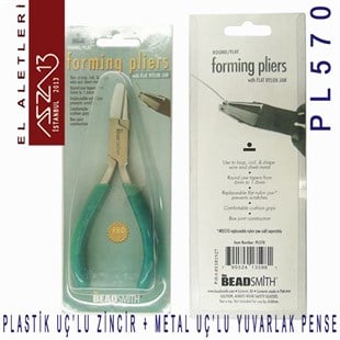 Plastik Düz ve Metal Yuvarlak Uçlu Pense