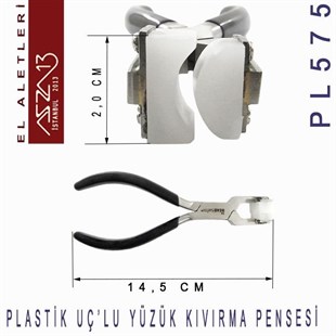 Plastik Uçlu Yüzük Kıvırma Pensesi