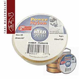 0,5 mm Power Nylon Fiber İplik / Amber