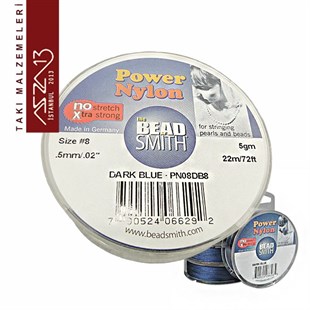 0,5 mm Power Nylon Fiber İplik / Lacivert